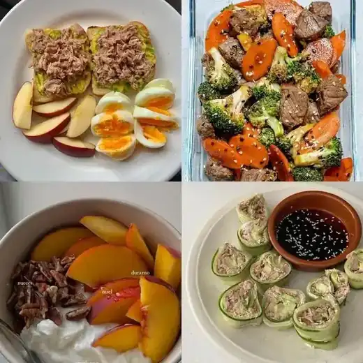 Comida japonesa balanceada